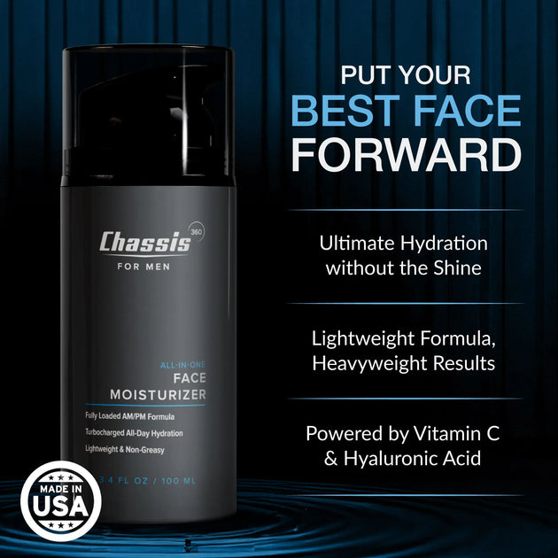 360 All-In-One Face Moisturizer Cream for Men - Best Face Wash